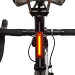 Luz trasera LED recargable BonTracker® 135T Cyborg Serie para bicis